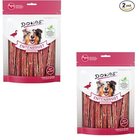 Magret de canard en bandes pour chien Lot de 2 2 x 250 g (1/2)
