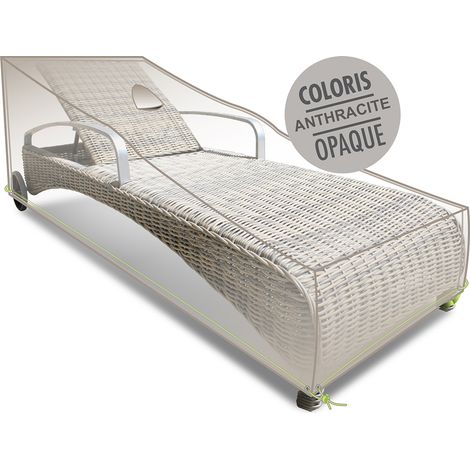 Housse de protection Cover Air pour bain de soleil/transat - 200 x 72 x 60/30 cm - Jardiline (1/3)