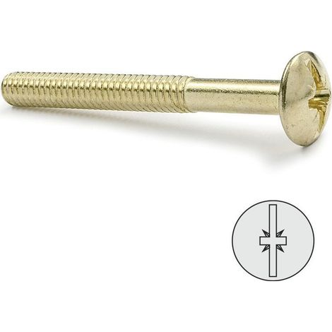 UCAFIX tornillo cabeza bombata komby. latonado. allen. rosca m6