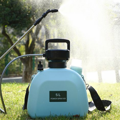 Arroseur d'épaule rechargeable par USB, pulvérisateur électrique portable, outils agricoles, arrosoir, flacon atomiseur d'eau, outil multifonctionnel pour le nettoyage des fenêtres et des plantes de j (1/5)
