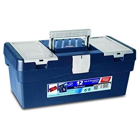 Cassetta portautensili in plastica 40x21x17cm 12 tayg