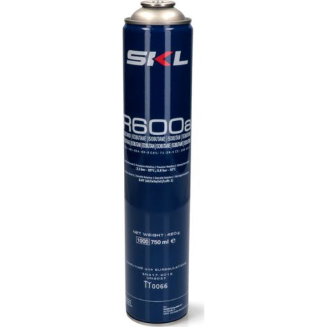 Ersatzteil - Gas-Nachfüllung R600A 750 ML/420 GR -  -