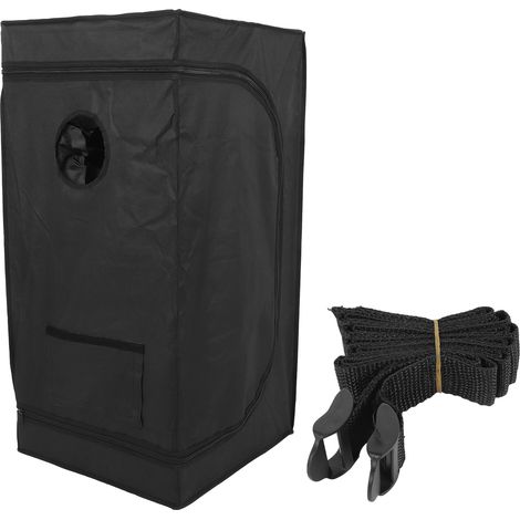 Serre de culture intérieure 50x50x100cm pour plantation hydroponique de fruits et fleurs, kit de croissance (1/5)