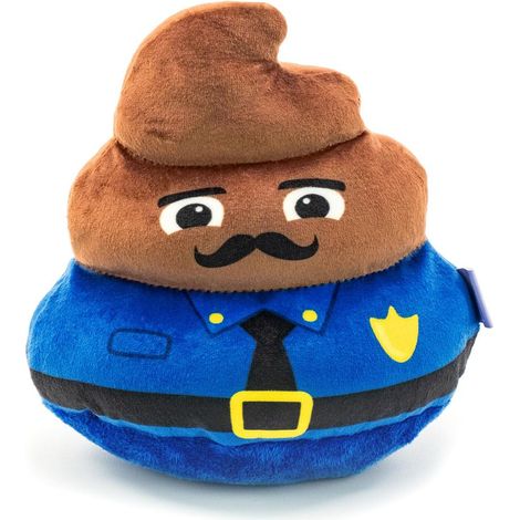 Poopies gioco per cani poliziotto marrone 14 cm