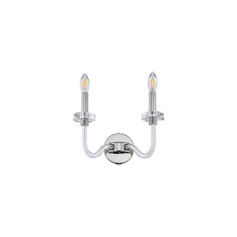 Applique Nowodvorski Hampton cromo vetro 2xE14 8155