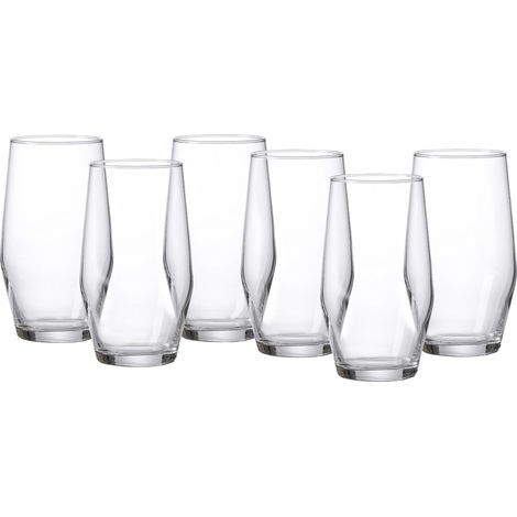 Lot de 6 verres à long drink Argenté 480 ml (1/5)