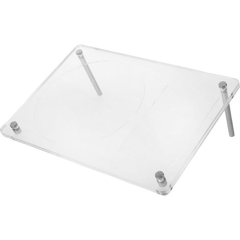 Présentoir CD en Acrylique Blanc Léger et Élégant 3 Niveaux, Rangement Pratique pour CD et Dvd, Support Simple et Naturel pour Salon ou Bureau (1/5)