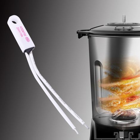 Interrupteur de contrôle de température normalement fermé KSD9700, sonde céramique, 40-150 °C, 250 V, 10 A, 90 °C (1/5)