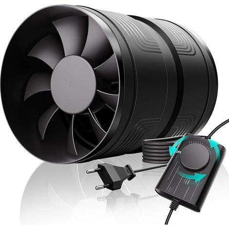 HG Power 150 mm Extractor Fan with Variable Speed Control, Ventilation (1/5)