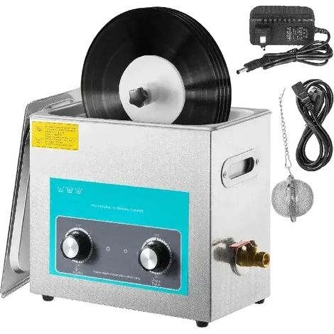 Nettoyeur ultrasonique, capacité de 6L, fréquence de 40 kHz, puissance de 180W, puissance de chauffage de 300W, plage de température de 20-80℃ (1/5)