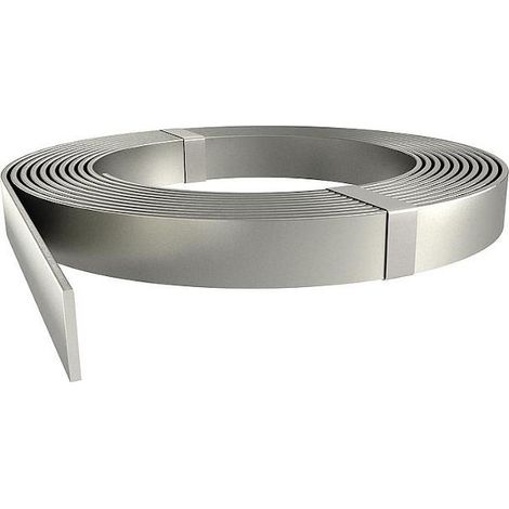 OBO Bettermann Bandstahl 50m Ring 30x3,5mm Edelstahl, rostfrei A4 1.4571/1.4404, 50 Meter, 5018706