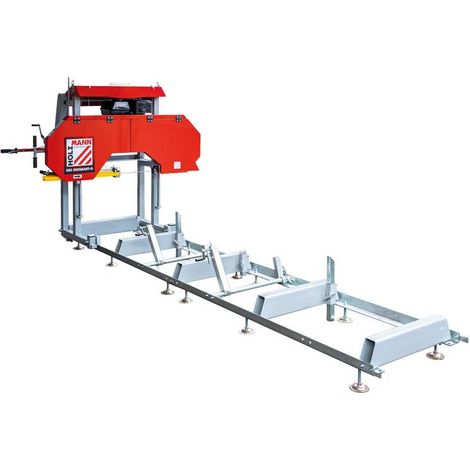 Holzmann – Scie à grumes thermique 3658x25x0,9 – Moteur 389cc 13HP – Longueur de coupe illimitée – Pour bois dur et humide