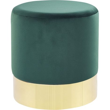 Pouffe SOPHIA Velvet Dark Green