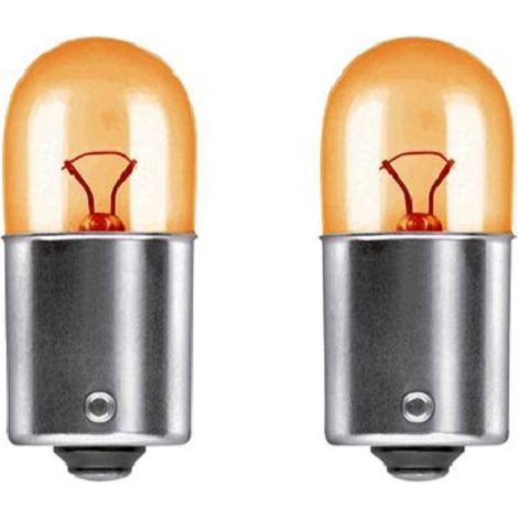 TRADE SHOP - Lampadine Posizione L-p127 Bau15s Ry10w Auto 12v 10w Luce Calda Alogena No Canbus - (1/4)