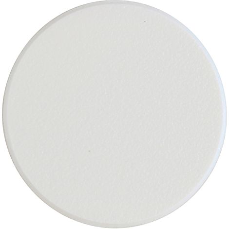 TIMCO Self-Adhesive Screw Cover Caps White Matt - 13mm (1/2)
