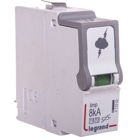 Legrand Limitador de sobretensión tipo 1+2 un módulo estándar (1/2)