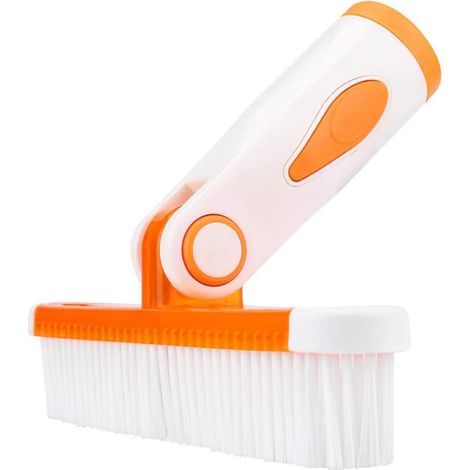 1 PC Nettoyage Doublures Tête De Nettoyage Utile Fond Carreaux De Vinyle Orange pour Poignée en Plastique Outils Chauds Sols Spa Et Extérieur Printemps Pouces Pratique Piscine (1/5)
