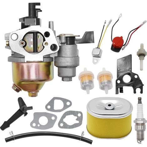 Carburateur de remplacement GX160 pour moteurs Honda GX120, GX140, GX168F 5,5 CV et GX200 6,5 CV, avec joint de remplacement 16100-ZH8-W61 16100-ZH7-W51 (1/5)