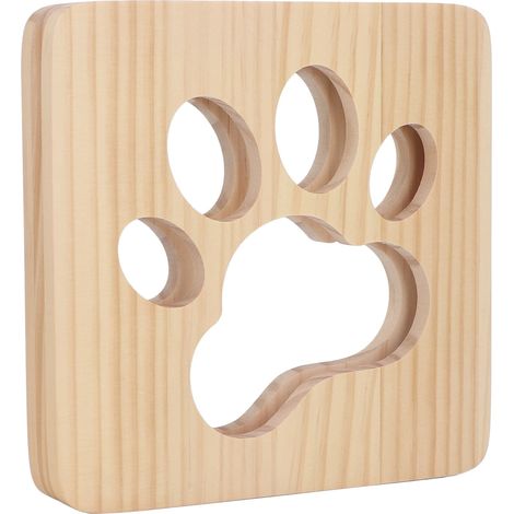 Veilleuse en forme de patte de chat, lumière douce ajourée, lampe de bureau 3D portable en bois, respectueuse des yeux, interface USB, veilleuse de chambre