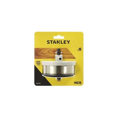SEGHE A TAZZA LAME INTERCAMBIABILI- - 5 seghe ø mm.68/100 x mm.30h (STA81025) - 1 blister STANLEY