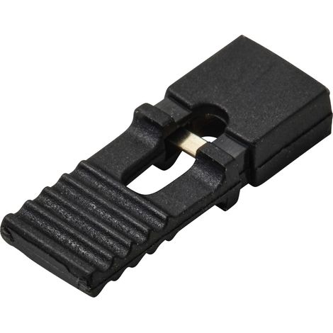TRU COMPONENTS TC-13537828 Shunt Pas: 2.54 mm Nombre de pôles par rangée:2 Contenu: 1 pc(s) (1/3)
