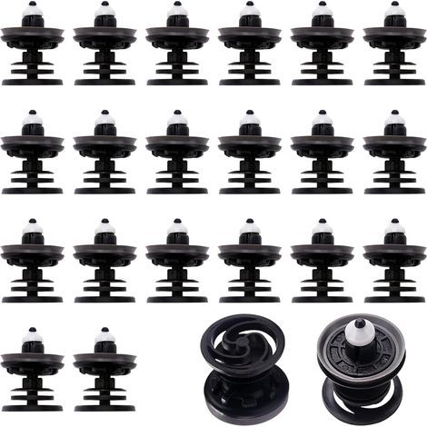 20 Türverkleidungs-Befestigungsclips, 7l6868243 Kfz-Befestigungsclips, für VW Golf 5, 6, 7, T4, T5, Passat, Polo, Skoda Caddy, Audi A4, A5, A6, Türverkleidungsclip (1/5)