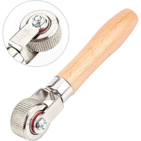 Reifenreparaturwerkzeug mit Holzgriff für Autoreifen, inklusive Kugellagerrolle und mittlerem Griff