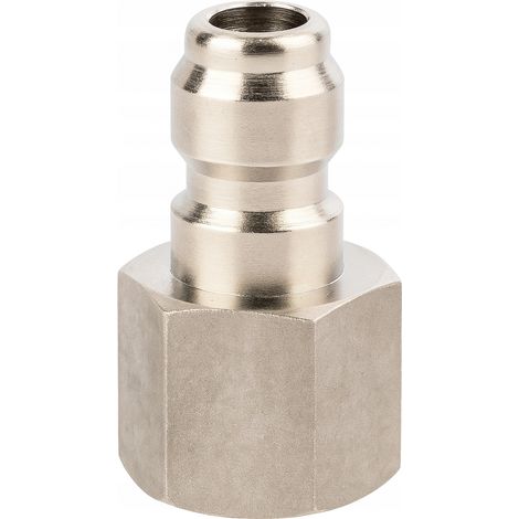 Adattatore 3/8" per Idropulitrice – Acciaio Inox 304SUS  Filettatura 3/8" F  Attacco Rapido Maschio  Accessori per Pulizia