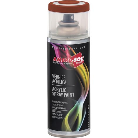 Spray acrilico marrone segnale ml.400 ral 8002