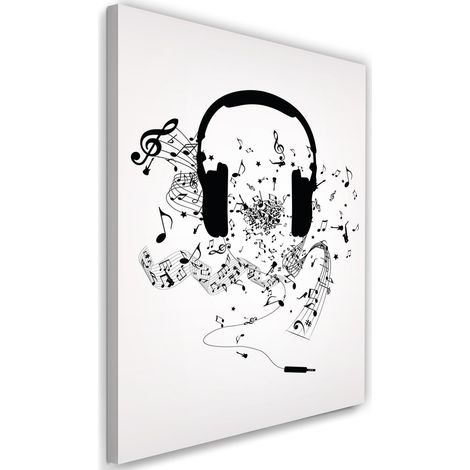 Tableau image de motif de musique xxl - 70 x 100 cm (1/5)