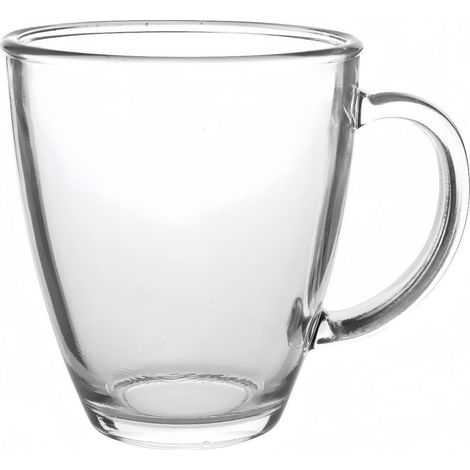 Lot de 4 à café, à thé avec anse, 370 ml, café, thé, latte, s à thé, à boire (1/5)