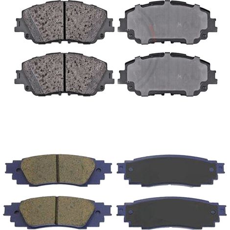 KIT PASTIGLIE FRENO ANTERIORI E POSTERIORI compatibile con SUZUKI ACROSS (A5Z) / PASTIGLIE FRENANTI AUTO OEM P 83 172,P 83 160 / SOSTITUZIONE DIRETTA / BASSA POLVERE / SILENZIOSO
