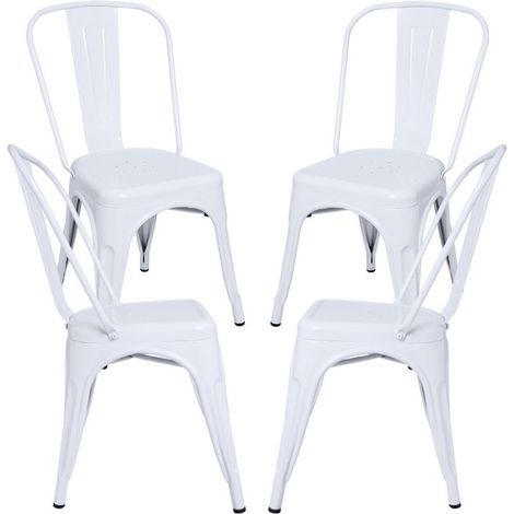 Packs Sillas Comedor - Pack 4 Sillas Torix - Blanco (1/5)