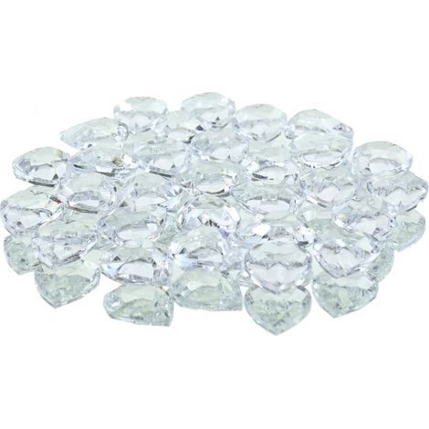 Eurosand, Brilliantherzen, 23 mm, natur, 100 ml
