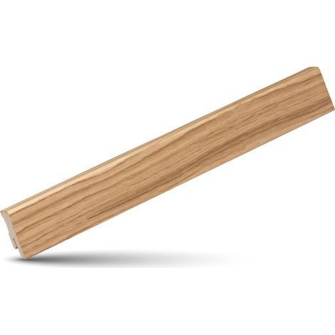 KGM Sockelleiste Eiche Furnier geölt 16 x 40 mm Modern Profil