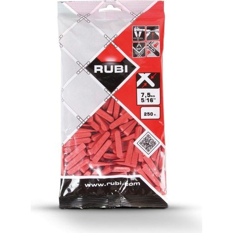 RUBI 02951 Cuñas Para Alicatado 7,5 Mm. (B-500 U.) - ref: 02951 (1/2)
