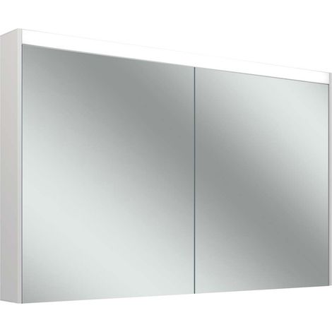Armario con espejo Schneider OBJECT Line Superior LED, 2 puertas