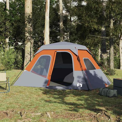 vidaXL Tente familiale 6 personnes libération rapide imperméable (1/5)