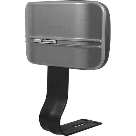 Schienale di ricambio in 3 pezzi per moto/bicicletta, ergonomico, resistente, grigio (1/2)