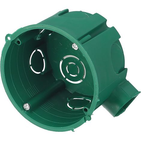 Boîte d’encastrement simple verte 60 mm EDO Technic