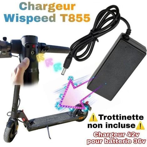 Wispeed T855 42V Ladegerät für Wispeed 36V Elektroroller [42V Ladegerät für 36V Akku] Wispeed T850 (1/5)