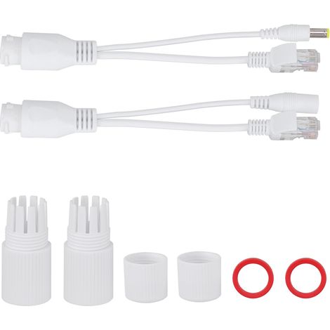 Adaptador PoE pasivo de 12 V, inyector/separador Ethernet (1/5)