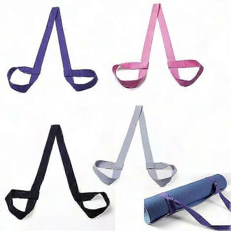 Verstellbarer Tragegurt für Yogamatten – Set mit 2 Tragegurten mit Schultergurt, praktisch für einfachen Transport und sicheren Halt der Matte. (1/4)