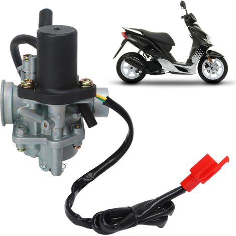 Carburateur PZ19J 19 mm pour moto/scooter Yamaha Jog50 50 cm3 2 temps 1E40QMB (404-076) (1/5)