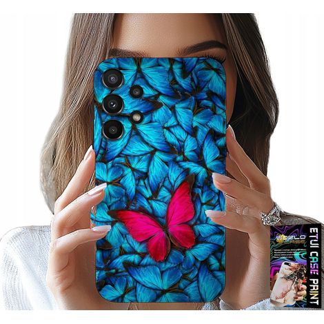 Custodia per Samsung Galaxy A32 4G - farfalle blu, farfalla, motivi femminili (1/5)