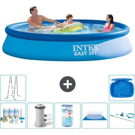 Intex Piscine Easy Set Ronde - 366x76 cm - 8-pièces  S30622 (1/5)