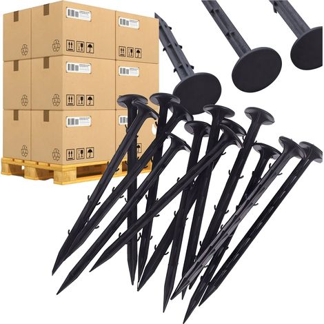 Coffret de 50 Clous en Métal pour Toile de Jardin 15 cm