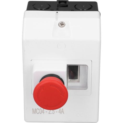 Disjoncteur moteur 2,5-4A IP55 protection étanche pour charges résistives capacitives inductives 230 240V 400 415V 500V 690V (1/5)