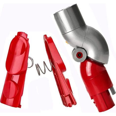 Adaptateur pour Meubles Bas à dégagement Rapide 970790-01 pour aspirateur pour Dyson V7 V8 V10 V11 V15 et Lot de 2 Boutons de verrouillage à clip avec ressort (1/4)