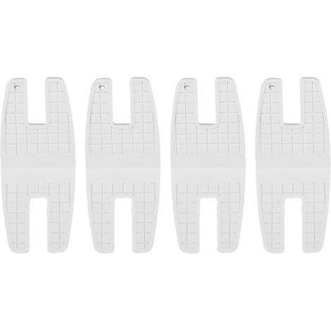 Kit de 4 Cuñas Niveladoras para Máquina de Coser, Plástico Resistente para Ajustar el Pie Prensatelas al Coser Telas Gruesas como Jeans y Dobladillos (1/5)